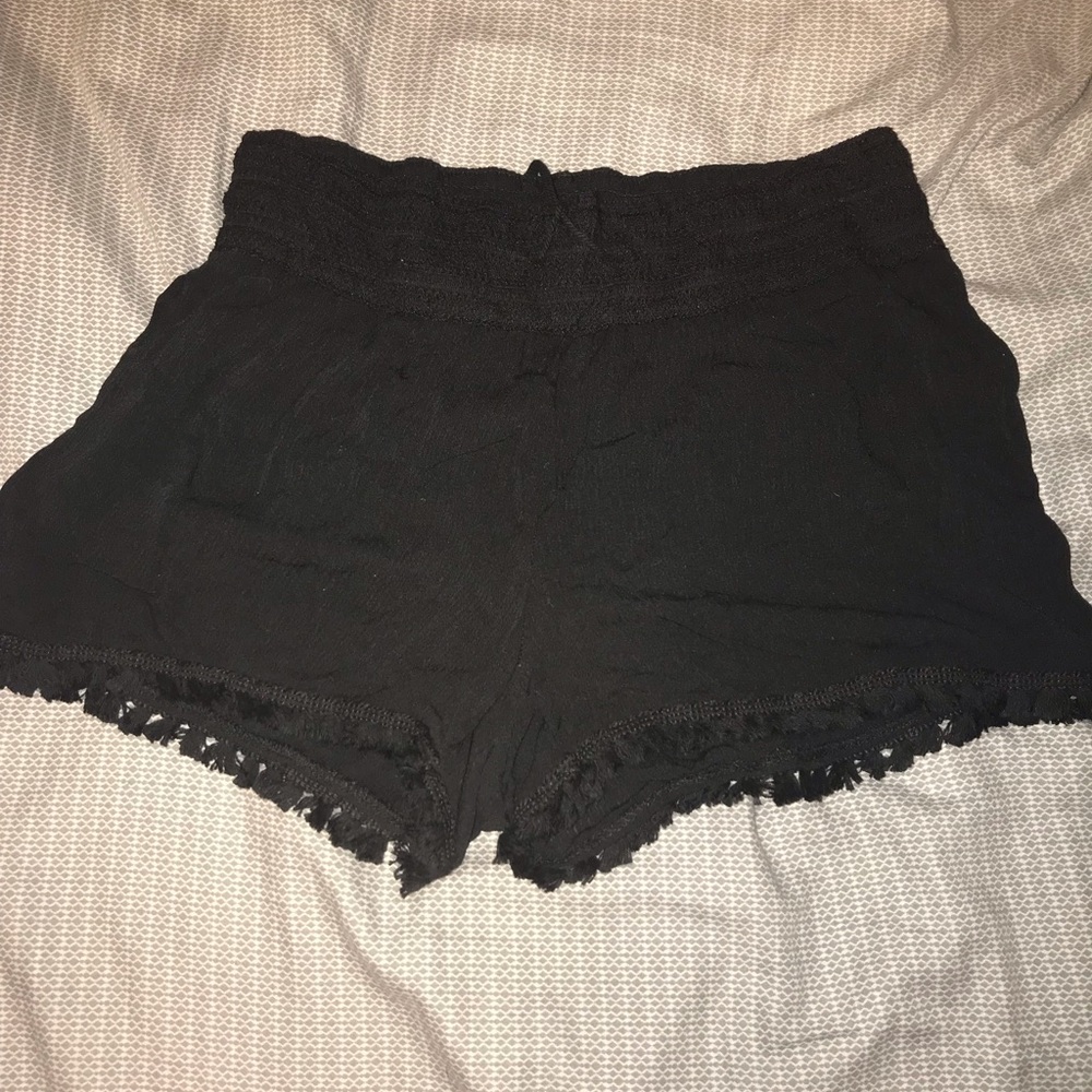 black dress shorts